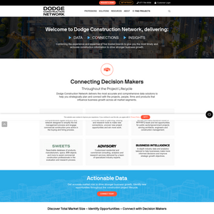 Dodge Construction Network Screenshot