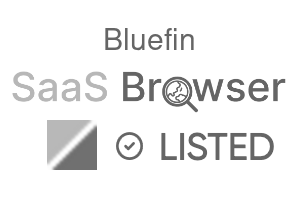 Bluefin - SaaS Browser Verified Badge