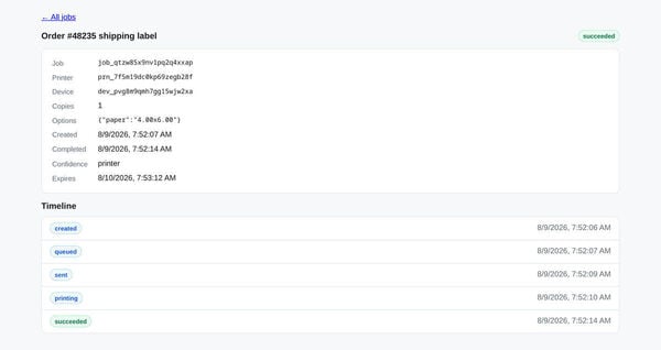 PrintSocket Screenshot 2