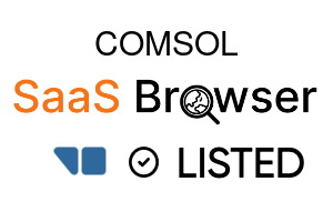 COMSOL - SaaS Browser Verified Badge