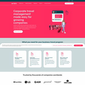 Corporate Traveler Screenshot