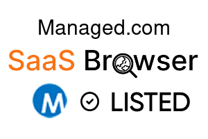 Managed.com - SaaS Browser Verified Badge