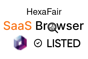 HexaFair - SaaS Browser Verified Badge