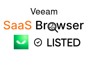 Veeam - SaaS Browser Verified Badge