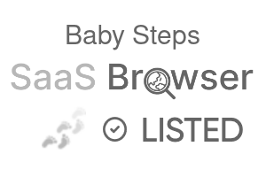 Baby Steps - SaaS Browser Verified Badge
