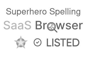 Superhero Spelling - SaaS Browser Verified Badge