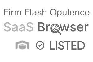 Firm Flash Opulence - SaaS Browser Verified Badge