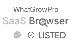 WhatGrowPro - SaaS Browser Verified Badge