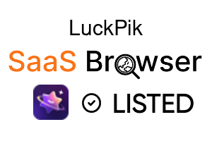 LuckPik - SaaS Browser Verified Badge
