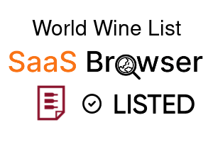 World Wine List - SaaS Browser Verified Badge