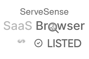 ServeSense - SaaS Browser Verified Badge
