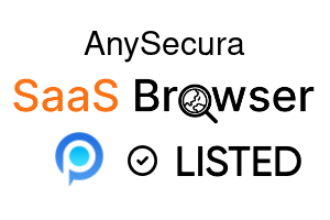 AnySecura - SaaS Browser Verified Badge