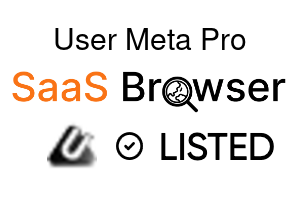 User Meta Pro - SaaS Browser Verified Badge
