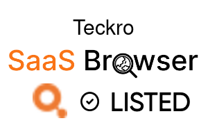 Teckro - SaaS Browser Verified Badge