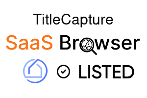 TitleCapture - SaaS Browser Verified Badge