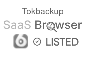 Tokbackup - SaaS Browser Verified Badge