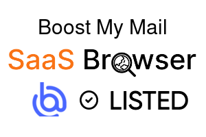 Boost My Mail - SaaS Browser Verified Badge
