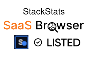 StackStats - SaaS Browser Verified Badge