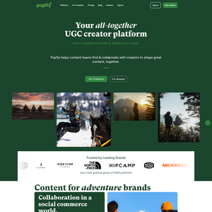 Popfly Screenshot
