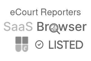 eCourt Reporters - SaaS Browser Verified Badge