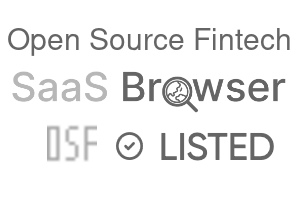 Open Source Fintech - SaaS Browser Verified Badge
