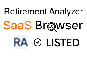 Retirement Analyzer - SaaS Browser Verified Badge