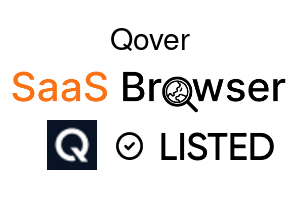 Qover - SaaS Browser Verified Badge