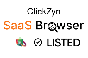 ClickZyn - SaaS Browser Verified Badge