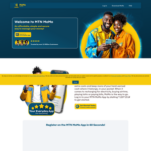 MTN MoMo Screenshot
