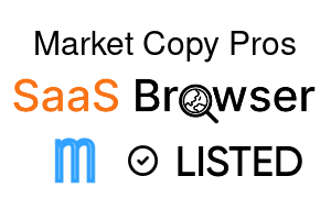 Market Copy Pros - SaaS Browser Verified Badge