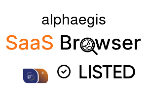 alphaegis - SaaS Browser Verified Badge