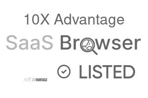 10X Advantage - SaaS Browser Verified Badge