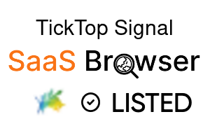 TickTop Signal - SaaS Browser Verified Badge