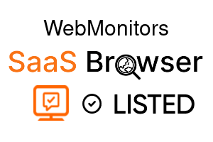 WebMonitors - SaaS Browser Verified Badge