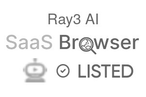 Ray3 AI - SaaS Browser Verified Badge