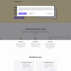 Brand Auditor Screenshot