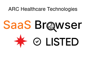 ARC Healthcare Technologies - SaaS Browser Verified Badge