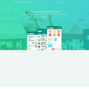 BookTheCourts Screenshot