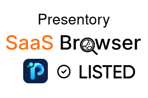 Presentory - SaaS Browser Verified Badge