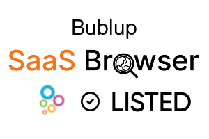 Bublup - SaaS Browser Verified Badge