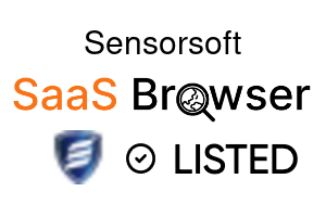 Sensorsoft - SaaS Browser Verified Badge