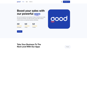 GoodApps Screenshot