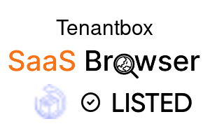 Tenantbox - SaaS Browser Verified Badge