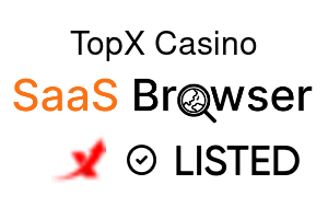 TopX Casino - SaaS Browser Verified Badge