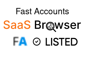 Fast Accounts - SaaS Browser Verified Badge