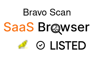 Bravo Scan - SaaS Browser Verified Badge
