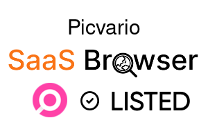 Picvario - SaaS Browser Verified Badge