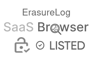 ErasureLog - SaaS Browser Verified Badge