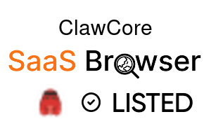 ClawCore - SaaS Browser Verified Badge