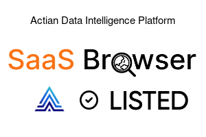 Actian Data Intelligence Platform - SaaS Browser Verified Badge